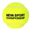 Мяч теннисный NS Championship 3B, 124001, уп.3шт, сукно, нат.резина, желтый за 646 ₽ купить в Краснодаре