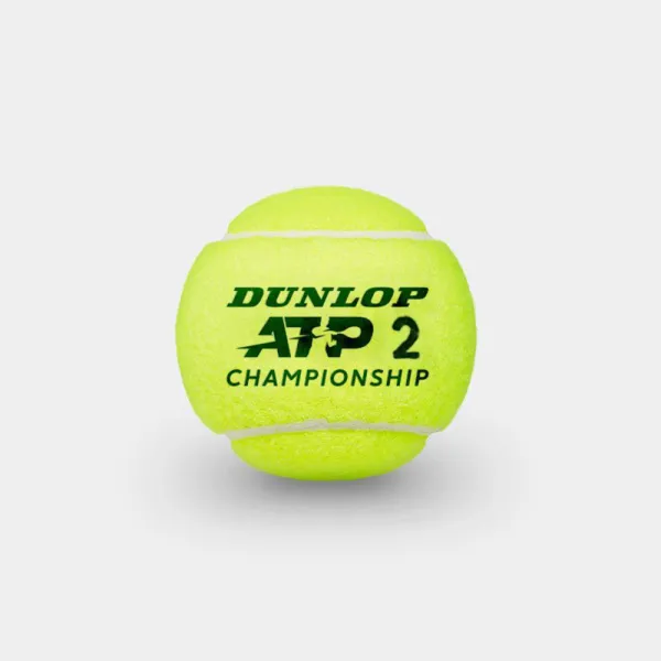 Мяч теннисный Dunlop ATP Championship 3B, 601626, уп.3ш, одобр. ITF, нат.резина,фетр. за 943.50 ₽ в Краснодаре