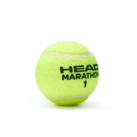 Мяч теннисный HEAD Marathon 3B, 578183, крафт. упак.3шт, без давления, фетр, нат.резина,желтый за 1&nbsp;055.70 ₽ купить в Краснодаре