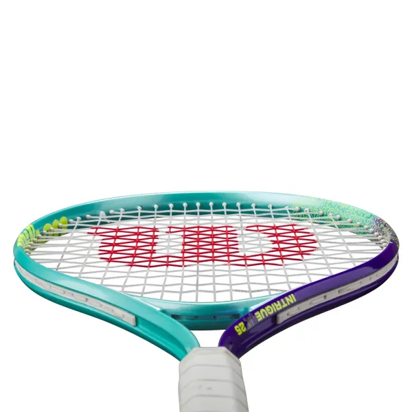 Ракетка б/т дет. Wilson Intrigue Jr 25, WR180310U, для детей 9-10лет, алюминий,со струн., бирюз-фиол за 5&nbsp;271.70 ₽ в Краснодаре