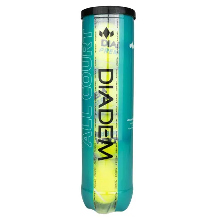 Мяч теннисный DIADEM Premier All Court 4B, BALL-4CASE-ALLCRT, уп. 4шт, одобр.ITF, фетр,желт за 996.20 ₽ купить в Краснодаре