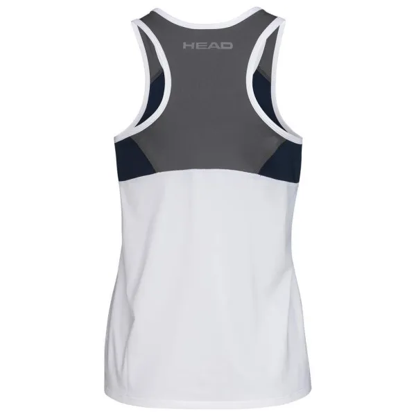 СЦ*Майка жен. HEAD Club 22 Tank Top W 814461-WHDB-L, р.L, 92% полиэстер, 8% эластан, белый за 3&nbsp;500.30 ₽ в Краснодаре