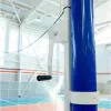 Волейбольные стойки универсальные со стаканами и механизмом натяжения троса ZAVODSPORTA за 41&nbsp;400 ₽ купить в Краснодаре